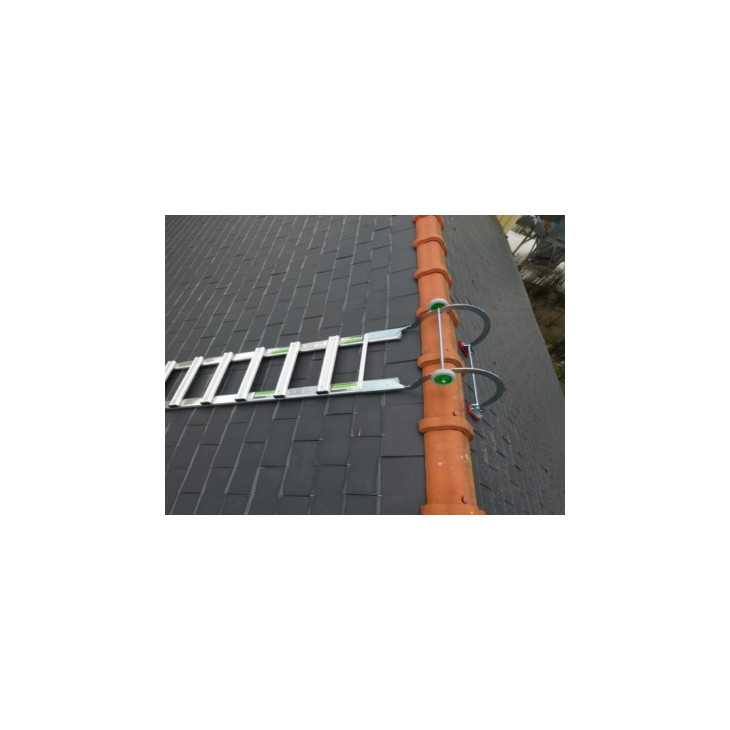 Echelle de couvreur aluminium emboîtable élément départ