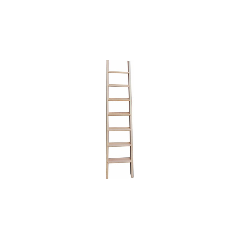 Echelle meunière à marches plates bois longueur 200 cm