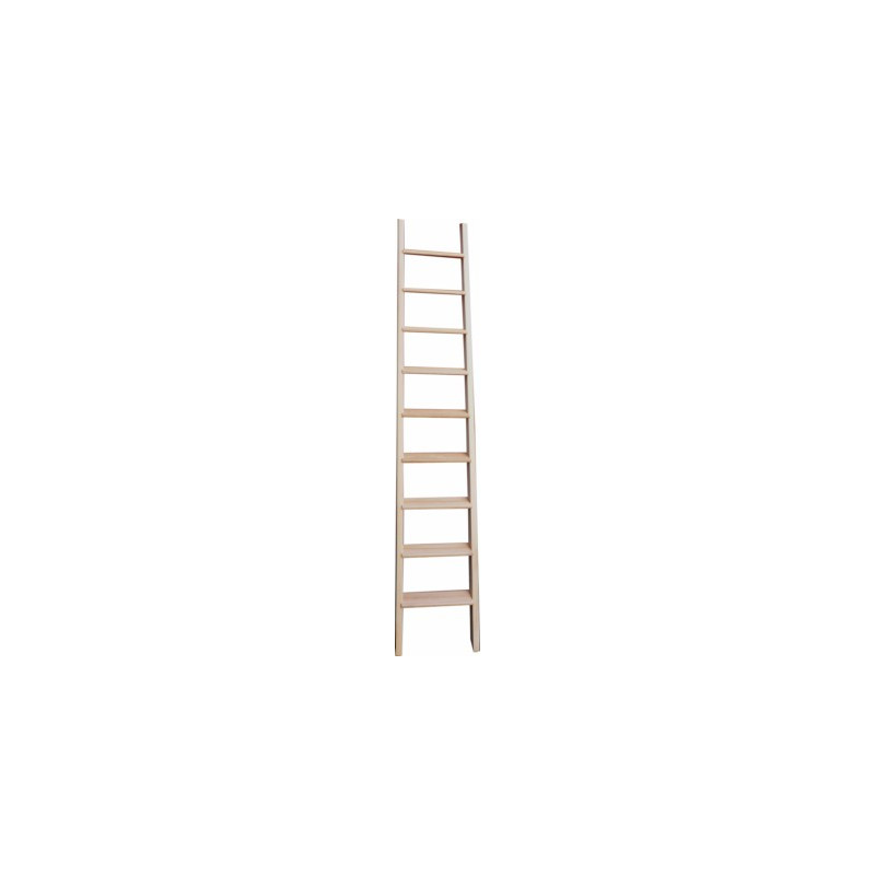 Echelle meunière à marches plates bois longueur 250 cm