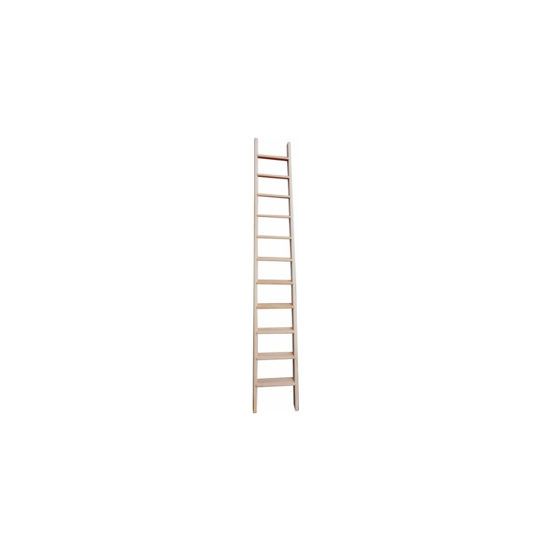 Echelle meunière à marches plates bois longueur 300 cm