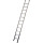 Echelle simple marches plates aluminium longueur 300