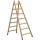 Echelle double menuiserie bois longueur 200 cm