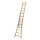 Echelle transformable 2 plans bois longueur pliée 354 cm -  longueur dépliée 562 cm