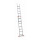 Echelle coulisse à main 2 plans aluminium longueur pliée 355 cm - longueur dépliée 595 cm barre stabilisatrice