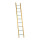 Echelle simple montants bois - échelons aluminium longueur 250 cm